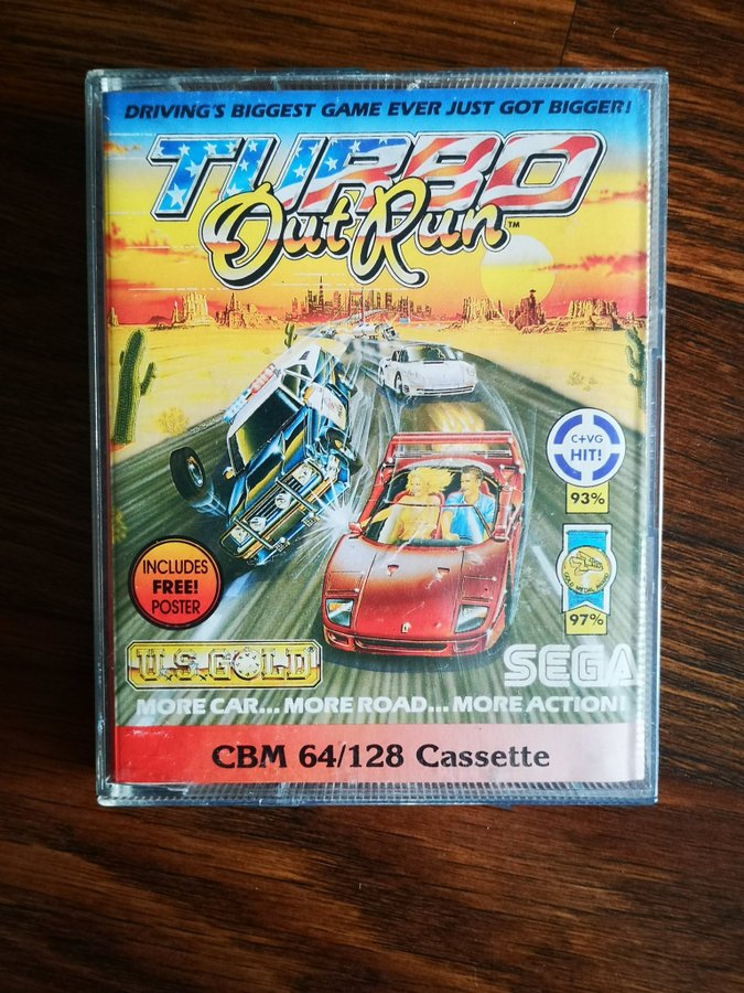 Turbo Outrun (C64/Commodore 64)