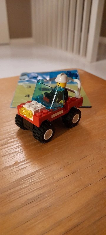 Lego 6511 Rescue Runabout Classic Town brandbil vintage retro 90-talet