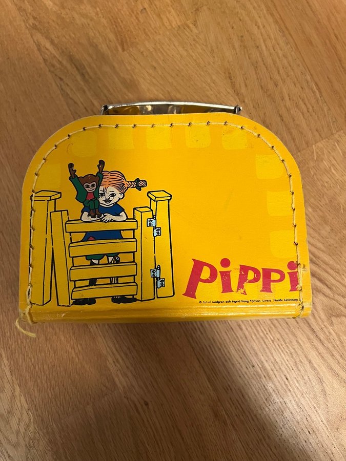 Pippiväska Gul i fint skick