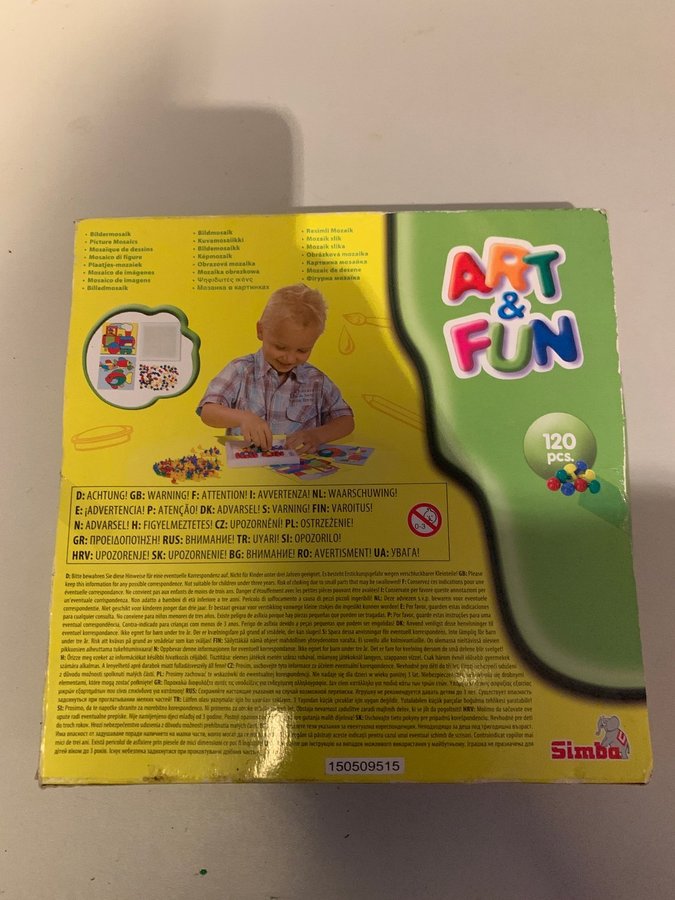 Art  fun 120 pcs - 3+ årArt  fun 120 pcs - 3+ år