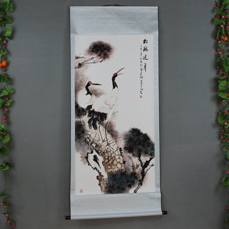 artwork painting and Chinese painting