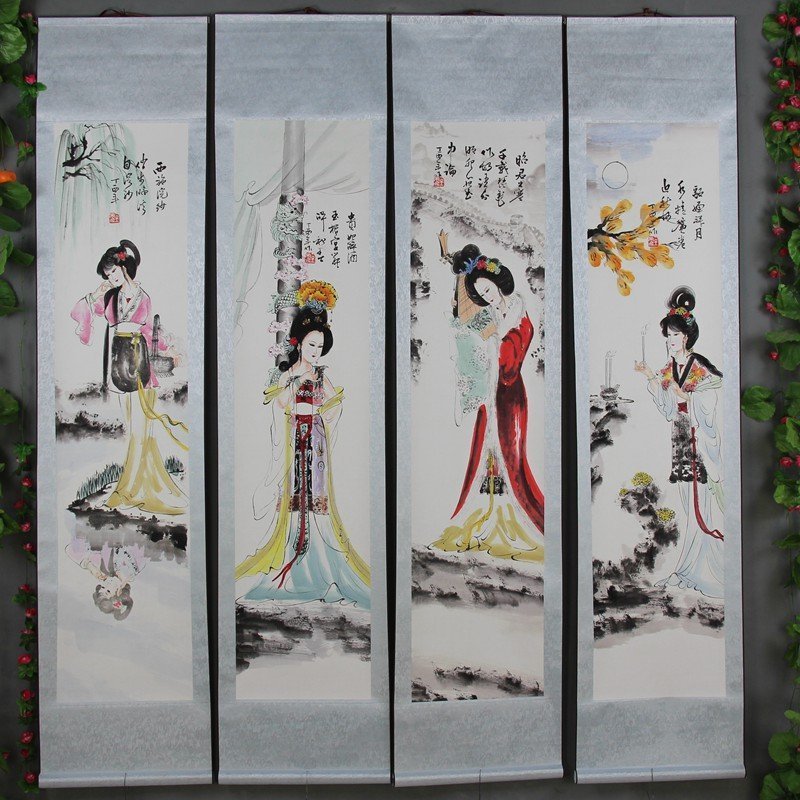 Cai Chinese Decorative Painting Landscape Painting