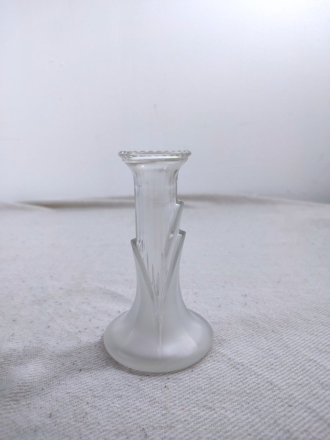 Art deco Colonial glas ljushållare