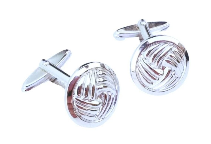 2 Pairs Of Nina Ricci Cufflinks Vintage 80s Gold  Silver + One Box