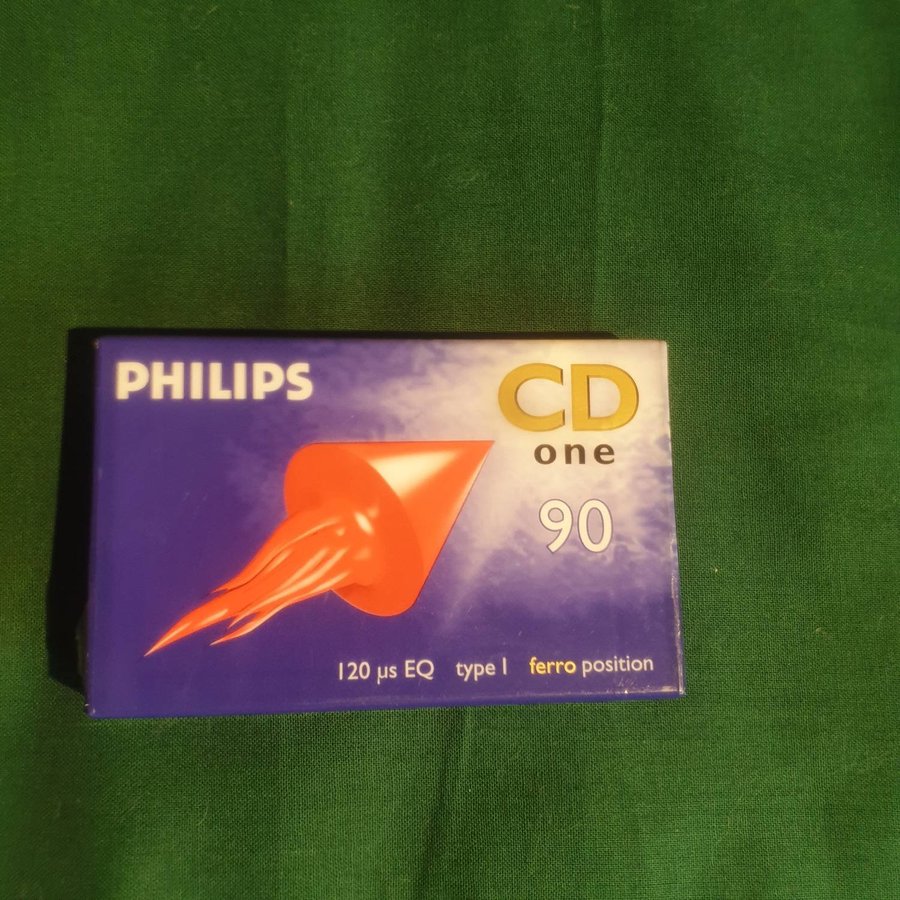 PHILIPS CD 90 NYTT kassetteband - NYTT