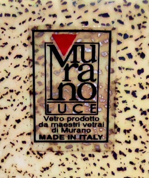 Murano Äkta- Italy Bordslampa