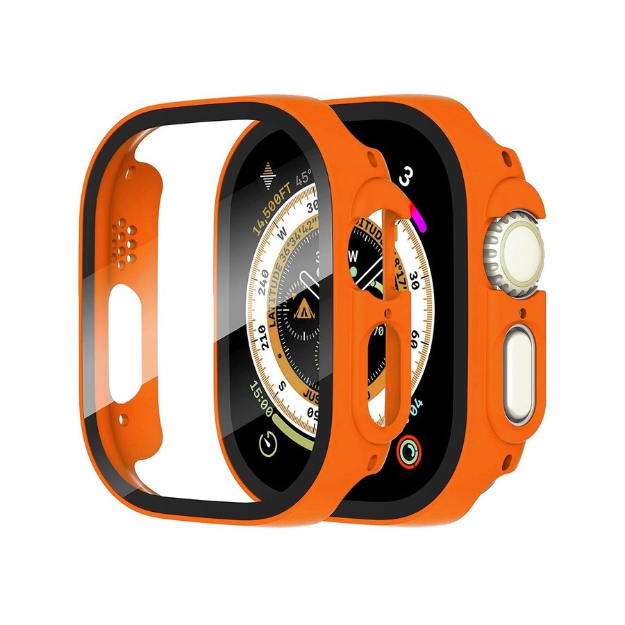 Apple Watch Cover 49mm - Skydd till Apple Watch Ultra (ORANGE)