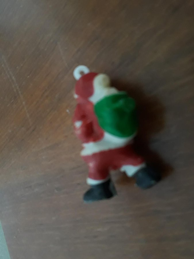 tomte PLAST julpynt RETRO