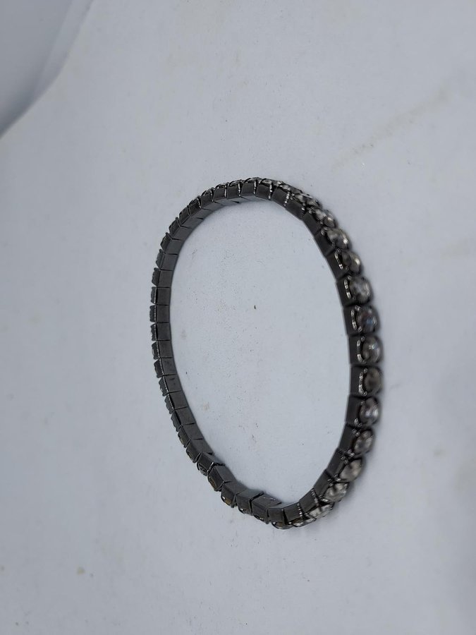 Armband STRASS Resår bredd 3 mm !