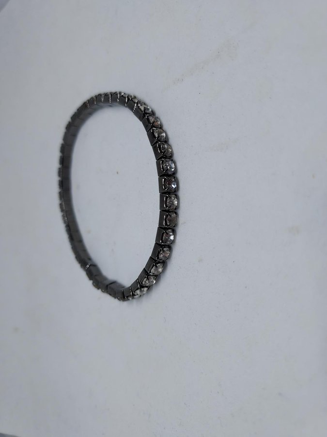 Armband STRASS Resår bredd 3 mm !