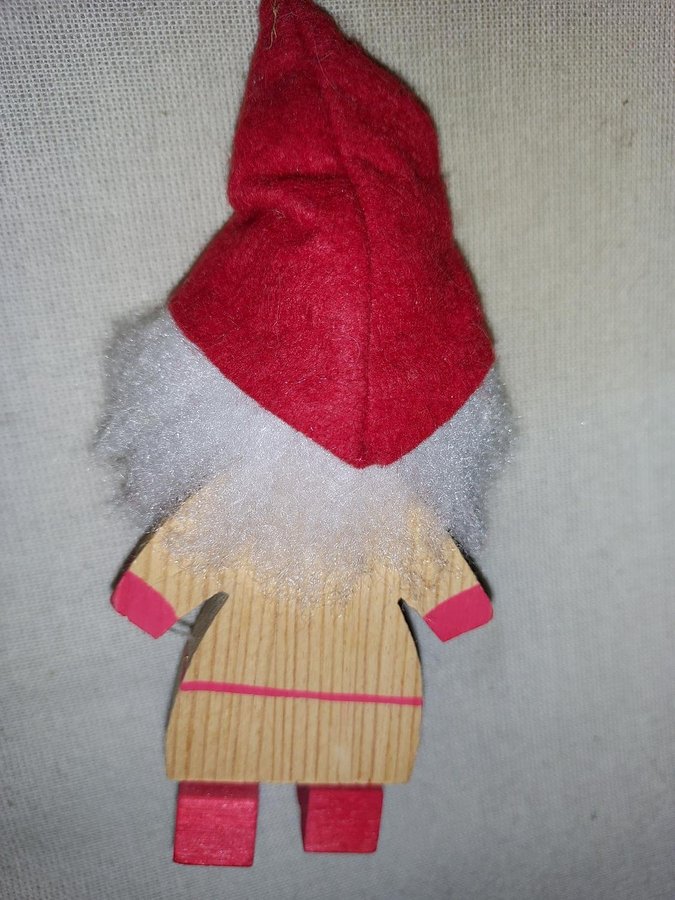 TOMTE TRÄ längd 10 cm !