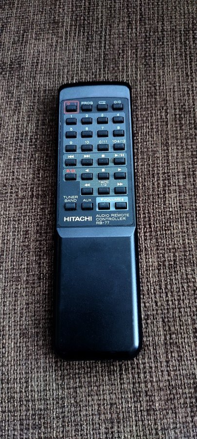 Hitachi RB-77 Remote Control (Original)