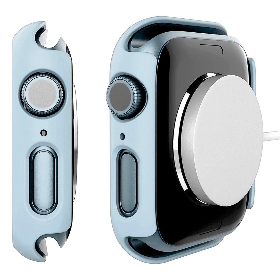 Apple Watch Skal 44mm - Skydd till Apple Watch (LJUSBLÅ)