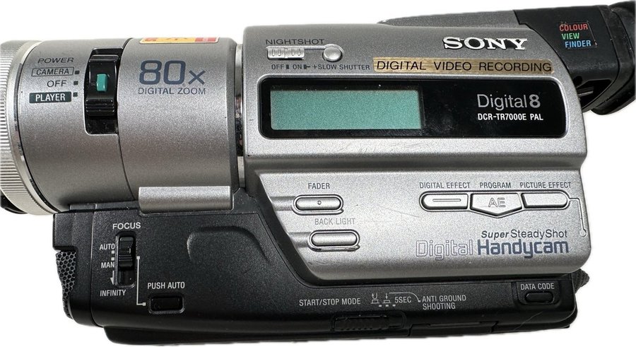 Videokamera Sony DCR-TR7000E Video Camera Recorder Digital 8 PAL