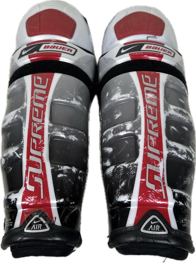 Bauer Nike NBH Supreme 70 knäskydd Hockey Player Knee Pads Shin Guards 36cm 14"