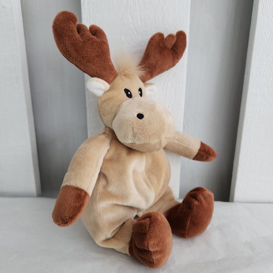 Fjäll Moose Stuffed Animal Plush