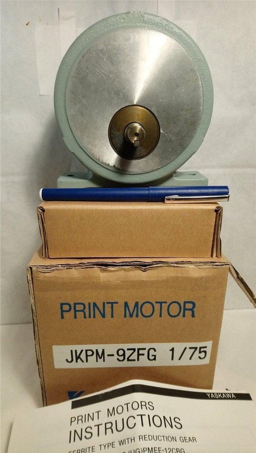 JKPM-9ZFG 75 YASKAWA ELECTRIC PRINT MOTOR  (3 månader garanti)