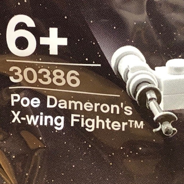LEGO Star Wars 30386 "Poe Dameron's X-wing Fighter" - från 2020 oöppnad!