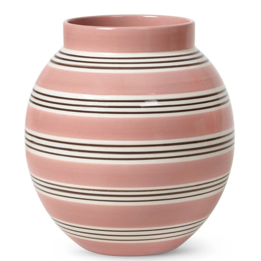 KÄHLER DESIGN OMAGGIO NUOVO VASE STØVET ROSA