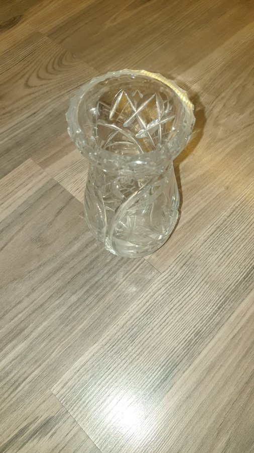 3 stk ægte krystal vaser