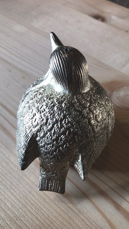 VINTAGE SPARVAR SILVER ART DECO SALT O PEPPARSTRÖARE DESIGN: NEWBRIDGE SILVER