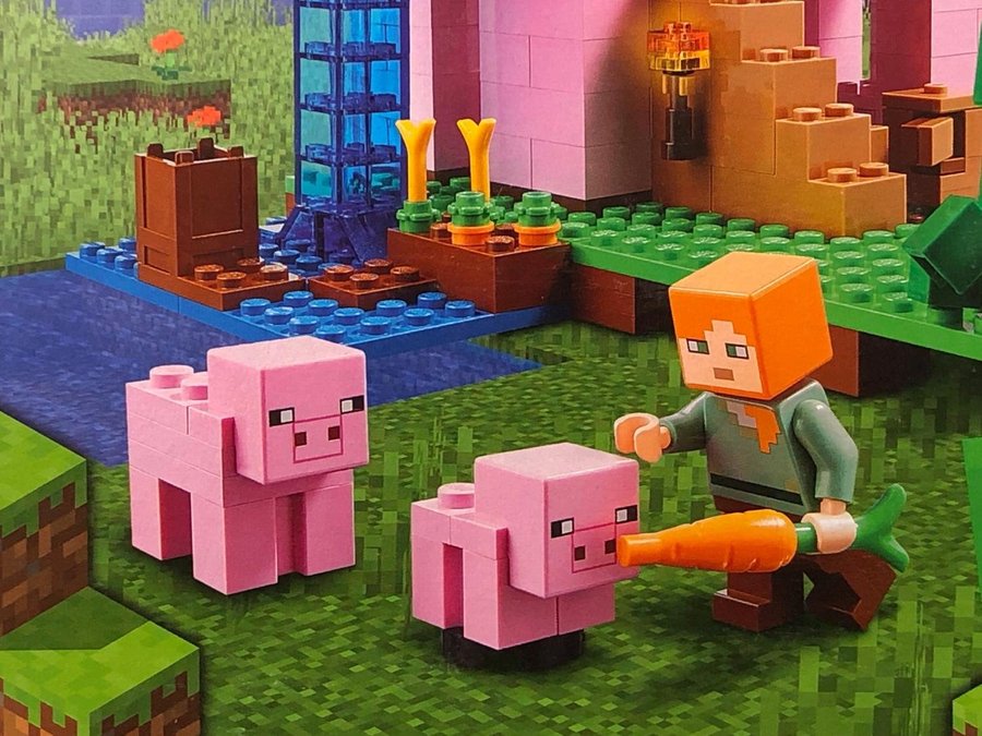 LEGO Minecraft 21170 "Grishuset" - från 2021 oöppnad / förseglad!