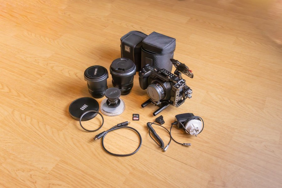 BMPCC4K | 3 Objektiv - STORT KIT!