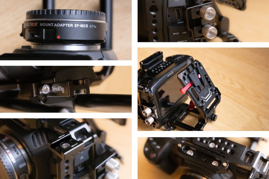 BMPCC4K | 3 Objektiv - STORT KIT!