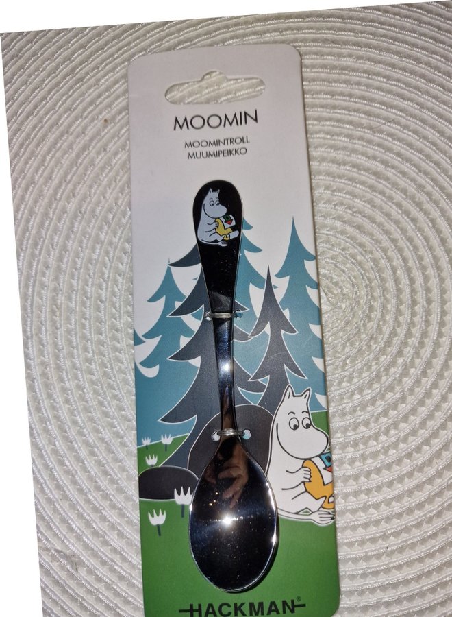 Sked med mumin Moomin med lista Vinter