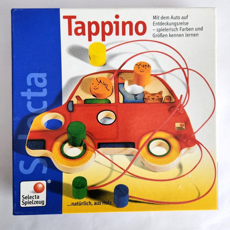 Tappino Wooden Color  Size Travel Game Germany