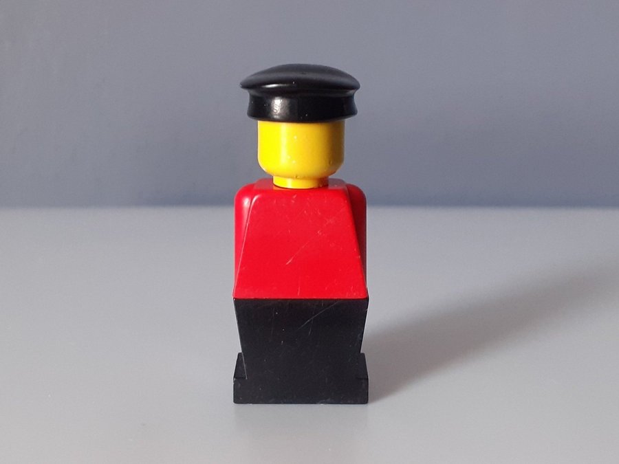 Lego Vintage Legoland Brevbärare Tidig figur minifigur gubbe 1970-tal