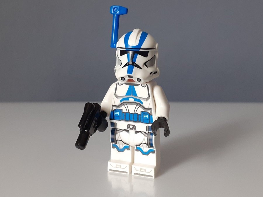 Lego Star Wars 501st Clone Trooper Officer figur minifigur gubbe SW