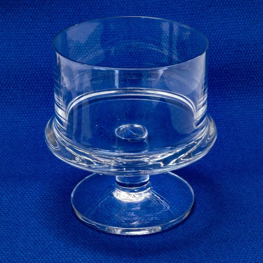 ERIK HENNIX JOHANSFORS GLASBRUK CHAMPAGNEGLAS/DESSERTGLAS MODELL B 2300 1970-TAL