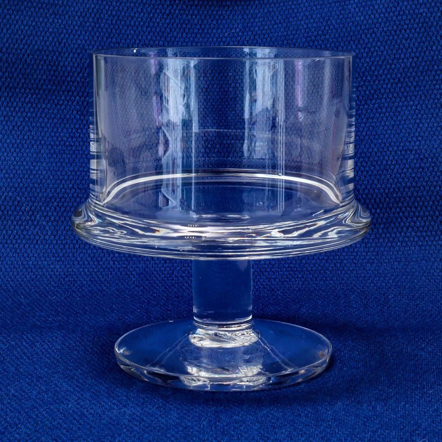 ERIK HENNIX JOHANSFORS GLASBRUK CHAMPAGNEGLAS/DESSERTGLAS MODELL B 2300 1970-TAL