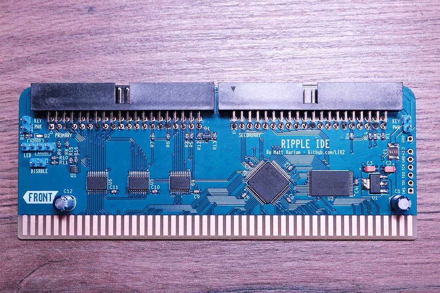 RIPPLE IDE - dubbla ide portar till amiga 2000 / 3000 / 4000 med autoboot rom