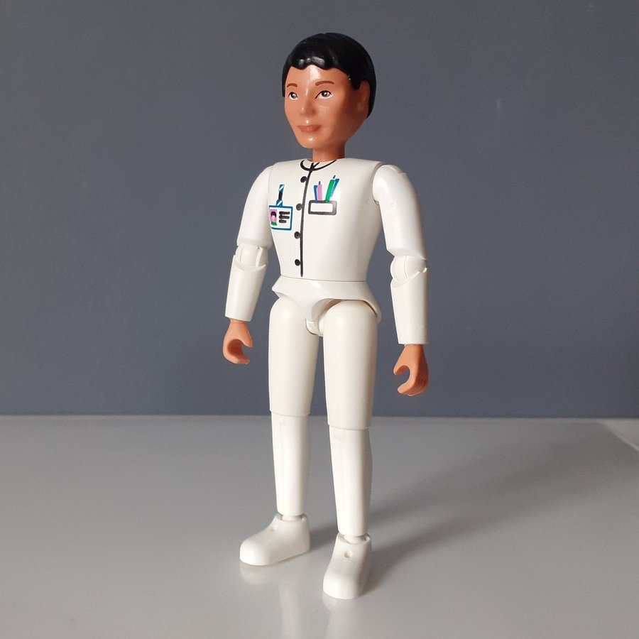Lego Belville Figur Docka Man Läkare Vuxen figur minifigur gubbe
