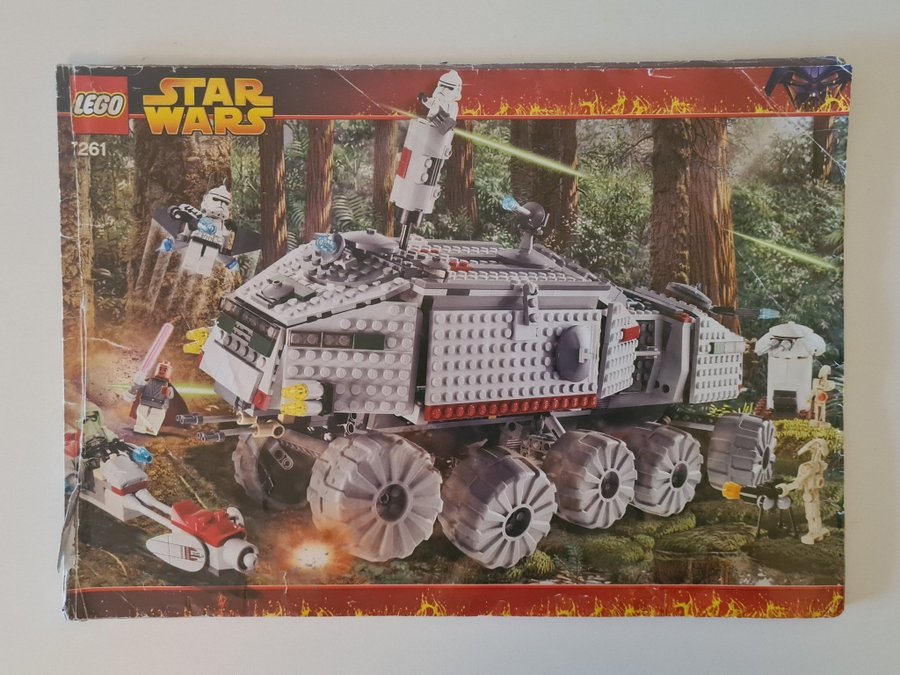 LEGO Star Wars | Clone Turbo Tank | 7261 | Instruktionsmanual