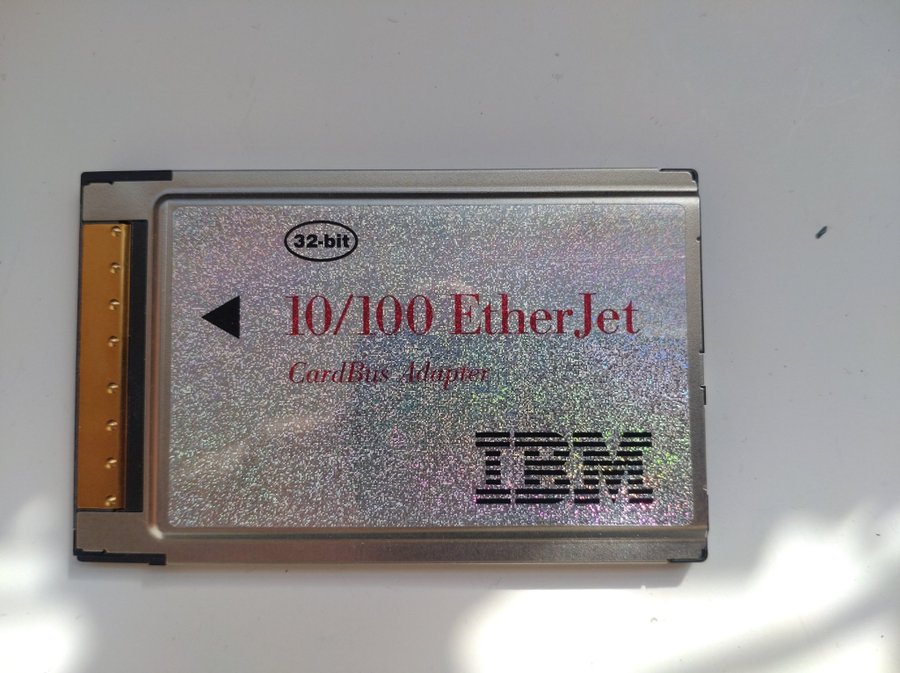 IBM EtherJet 10/100 CardBus Adapter (2005)