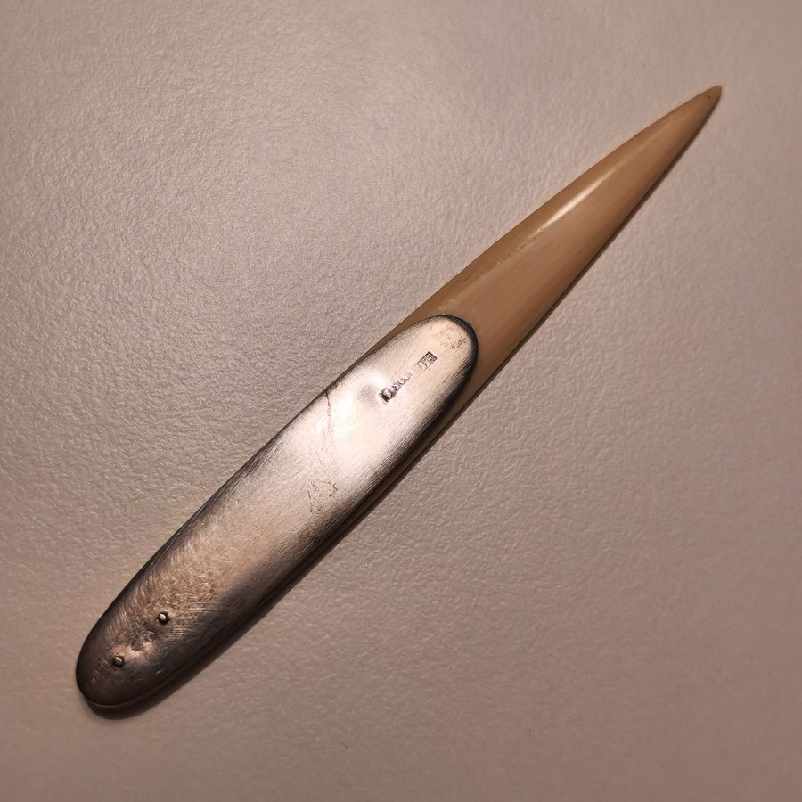 Small Unique Vintage Pear-shaped Bone Folder Bookbinding Tool