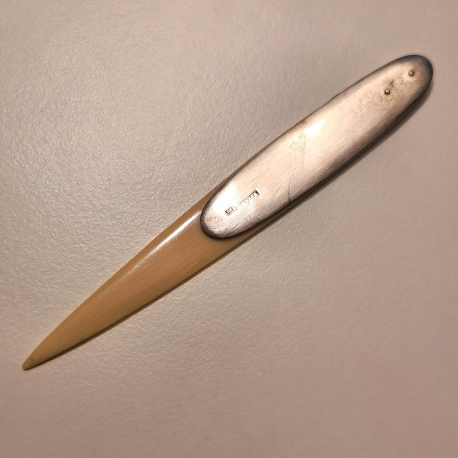 Small Unique Vintage Pear-shaped Bone Folder Bookbinding Tool