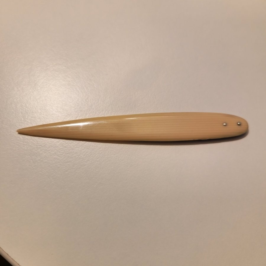 Small Unique Vintage Pear-shaped Bone Folder Bookbinding Tool