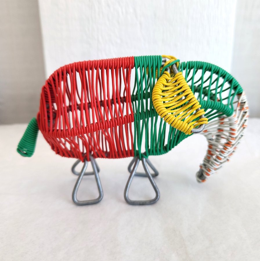 Handmade Wire Elephant