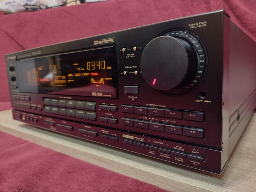 Pioneer VSX-7500S Audio Video Receiver 125 watts