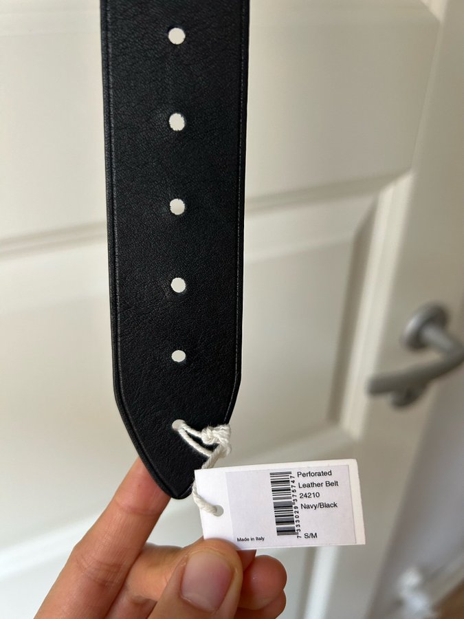 Nytt Filippa K skärp - Perforated Leather belt