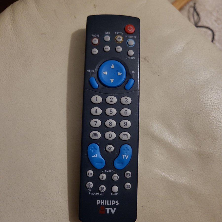 Philips fjärrkontroll itv