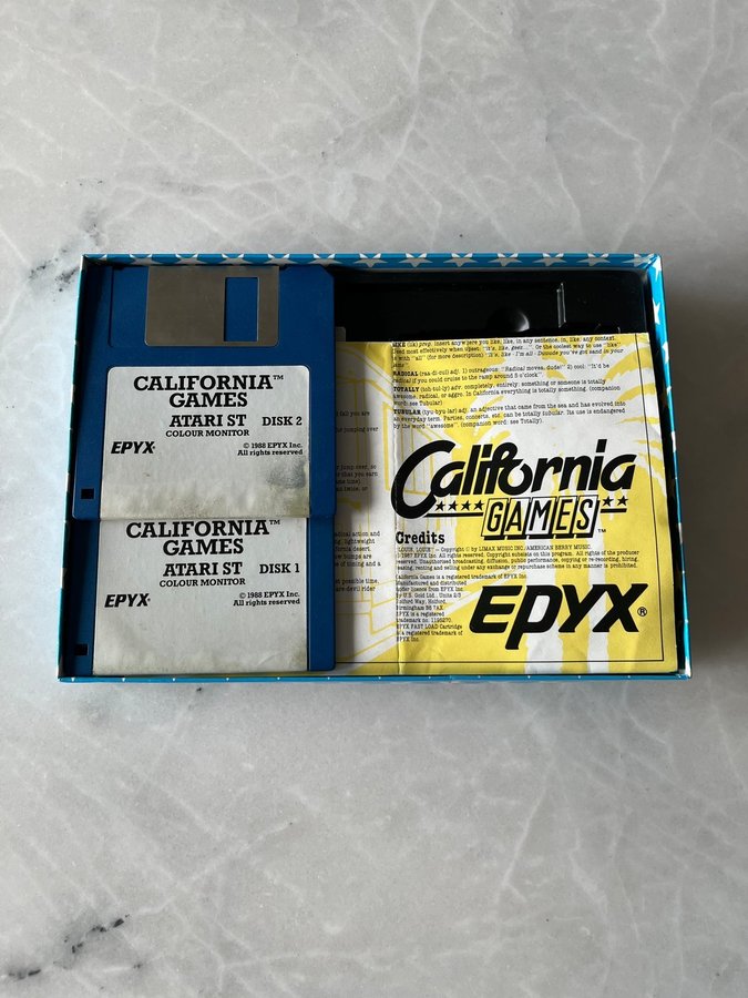 Atari ST - California Games (Original)