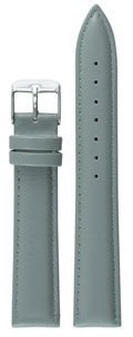 *NY Klockarmband i äkta läder Beige - Krom spänne - 16 mm