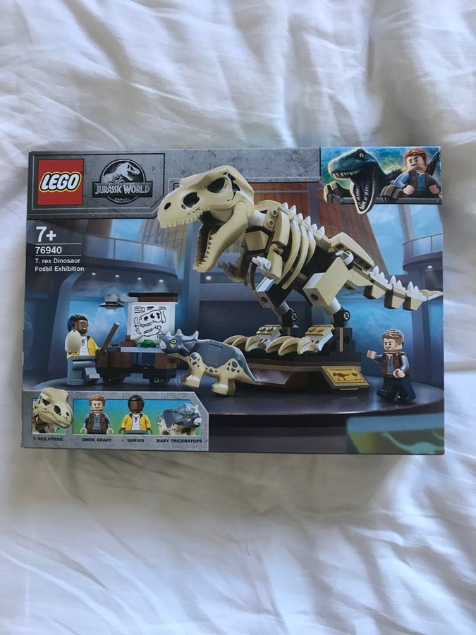 LEGO Jurassic World 76940 Fossilutställning OBRUTEN/HELT NY