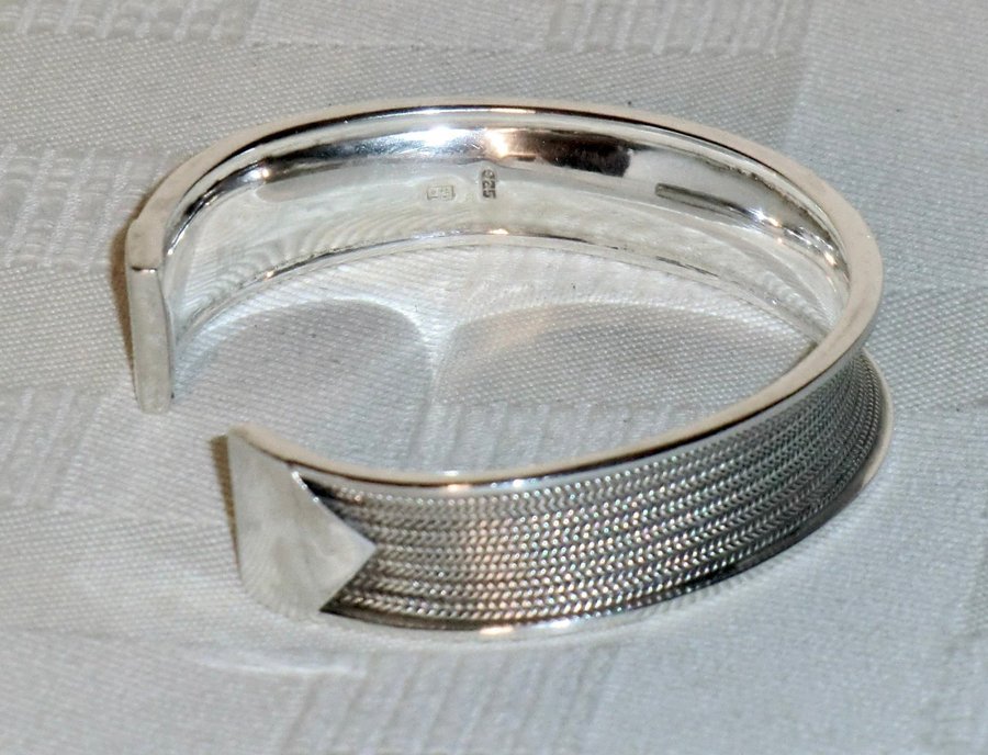 Super fin Kraftig Högkvalitets Sterling Silver 925 Armband