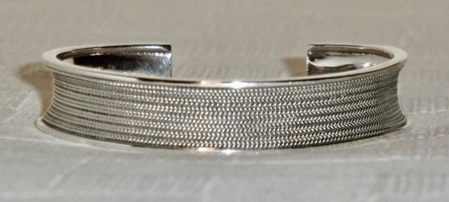 Super fin Kraftig Högkvalitets Sterling Silver 925 Armband